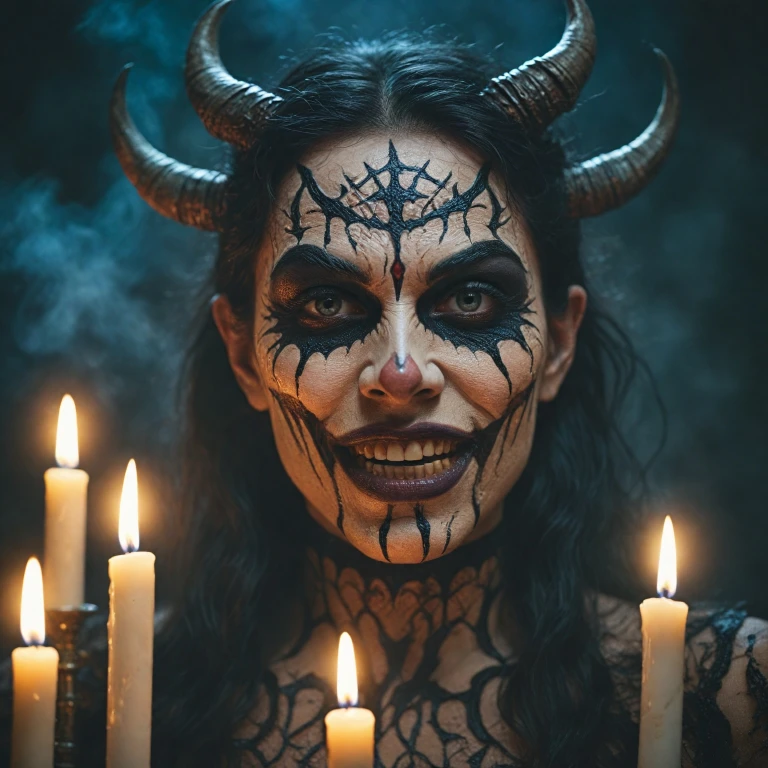 Transformez votre visage en démon pour Halloween : astuces et produits incontournables