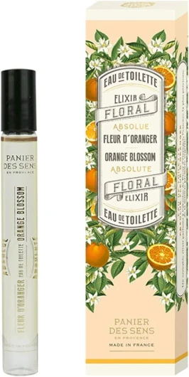 Roll-on Eau de Toilette pour Femme - Fleur d'Oranger - Parfum Femme Corps - Fragrance Florale - Eau de parfum aux Absolues de Parfum Made in France – Roll on 10ml Roll-on Fleur d'Oranger