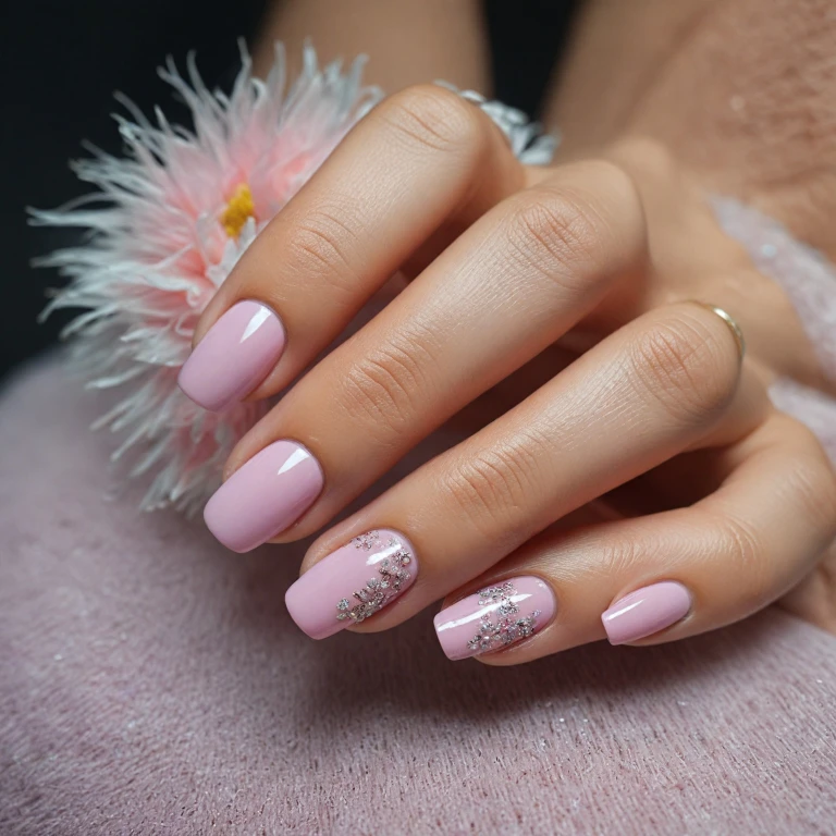 L'élégance intemporelle des ongles en gel rose