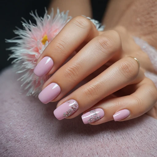 L'élégance intemporelle des ongles en gel rose