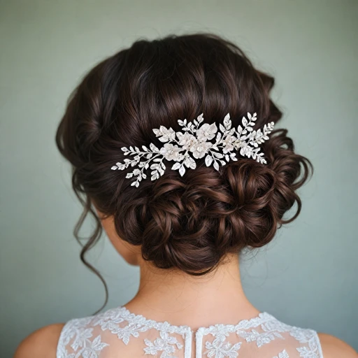 Sublimez votre coiffure de mariage avec un peigne à cheveux