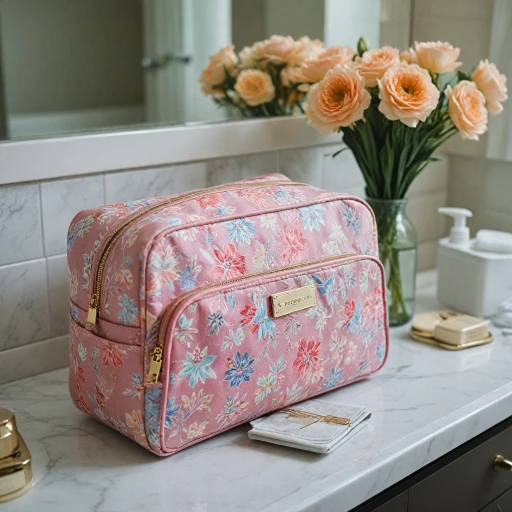 Une grande trousse de toilette pour femme : l'accessoire incontournable