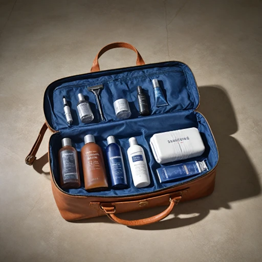 La grande trousse de toilette pour homme : un essentiel pour chaque voyage